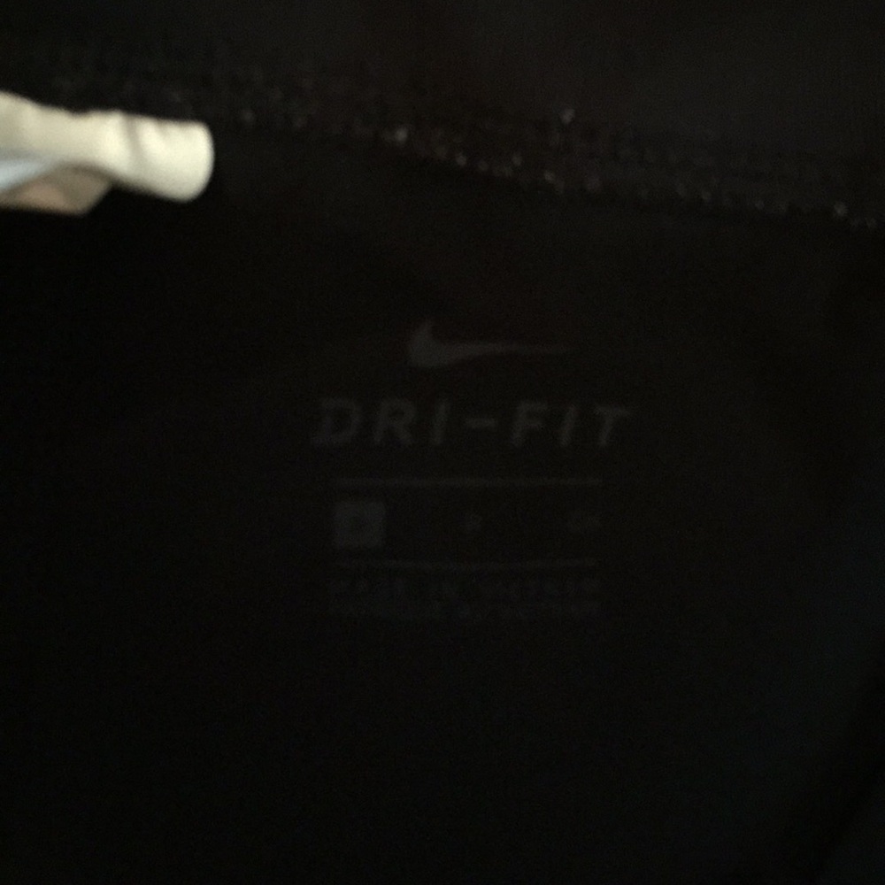 Nike Black Dri-Fit Cropped Leggings Size S - Picture 8 of 10